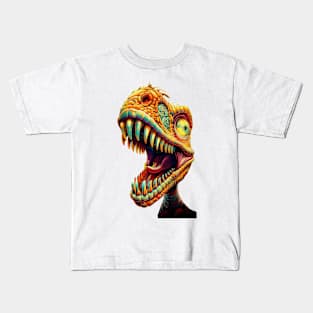 Psychedelic Predator Kids T-Shirt